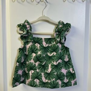Janie & Jack Palm Print Tank